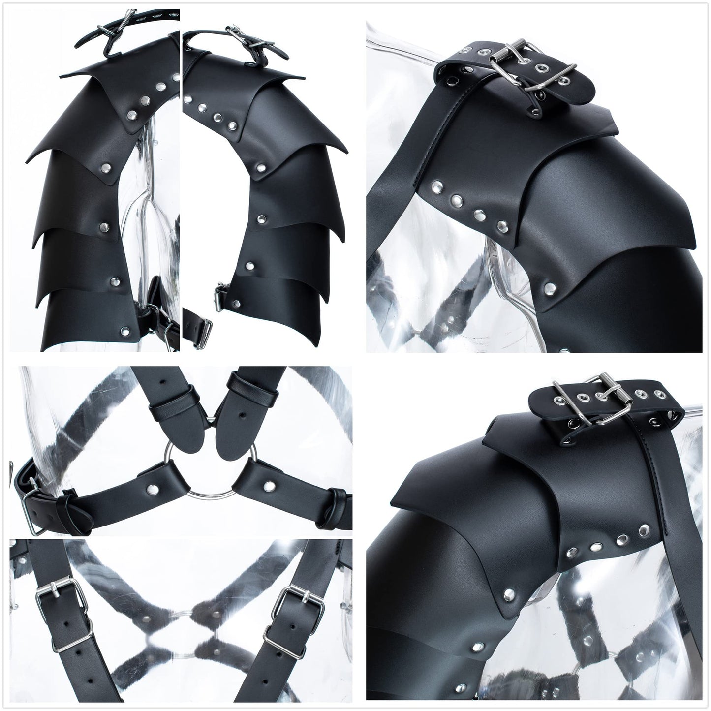 Medieval Knight Leather Belt Shawl