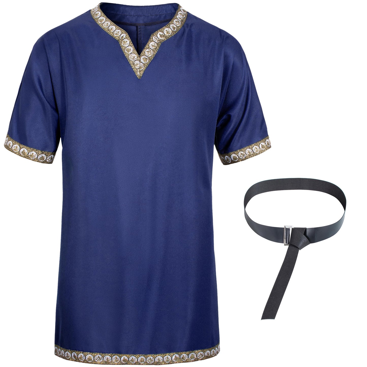 Mens Medieval Costume Viking Tunic