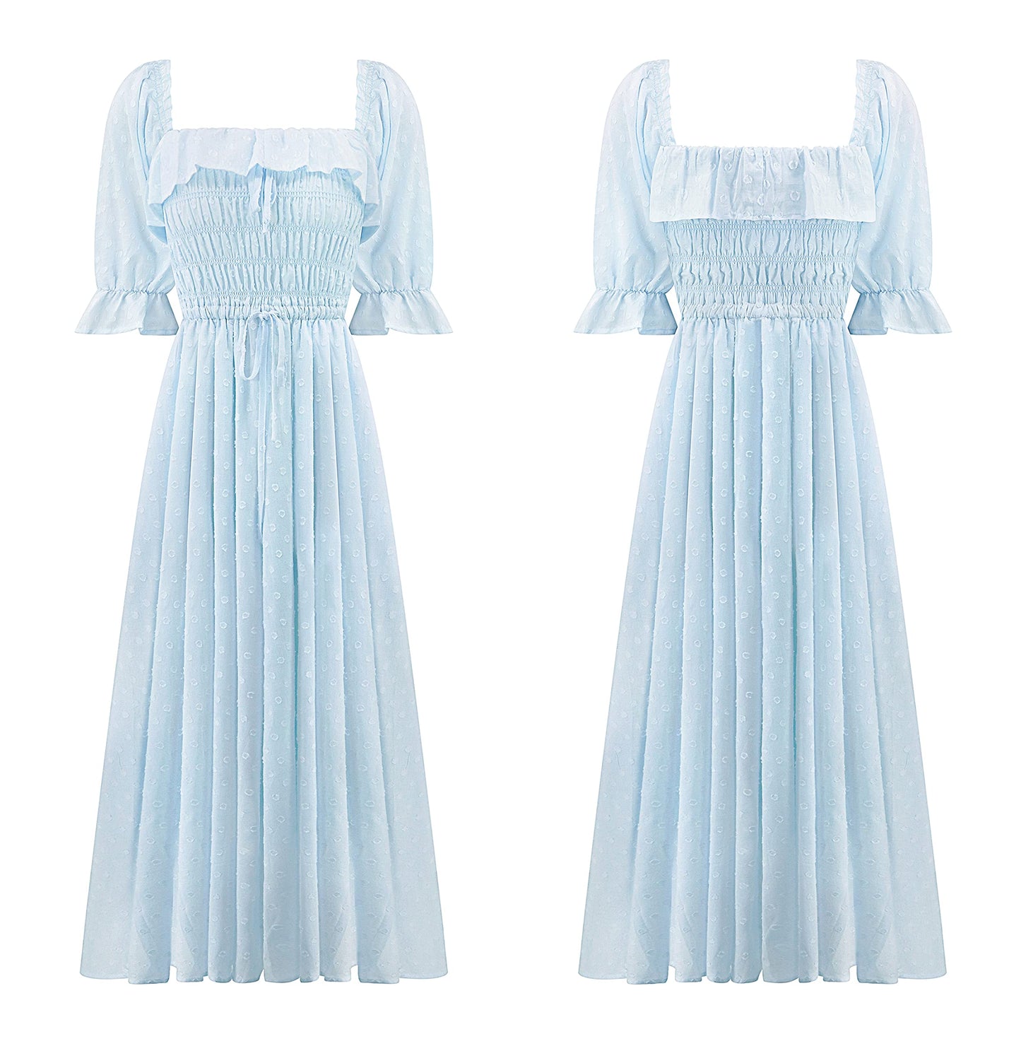 Half Sleeve Linen Dress