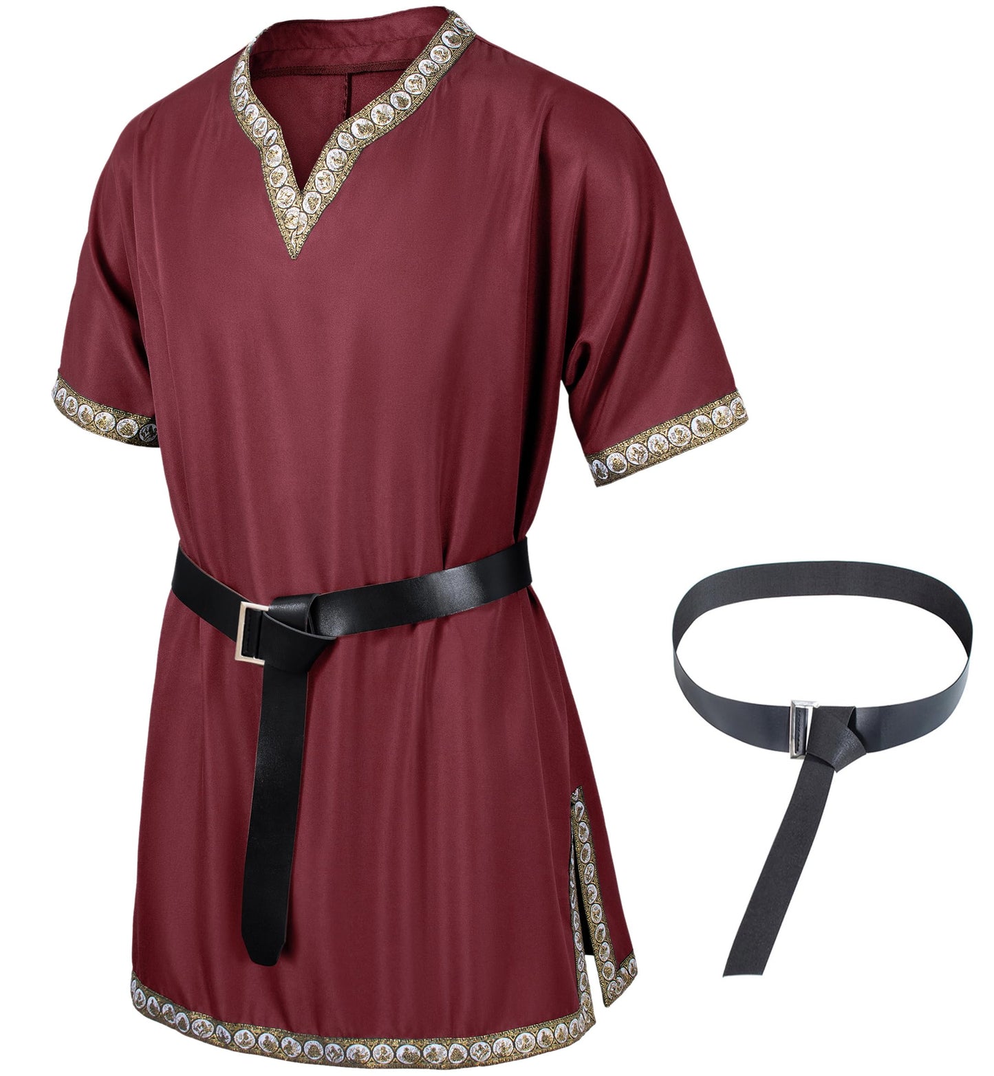 Mens Medieval Costume Viking Tunic