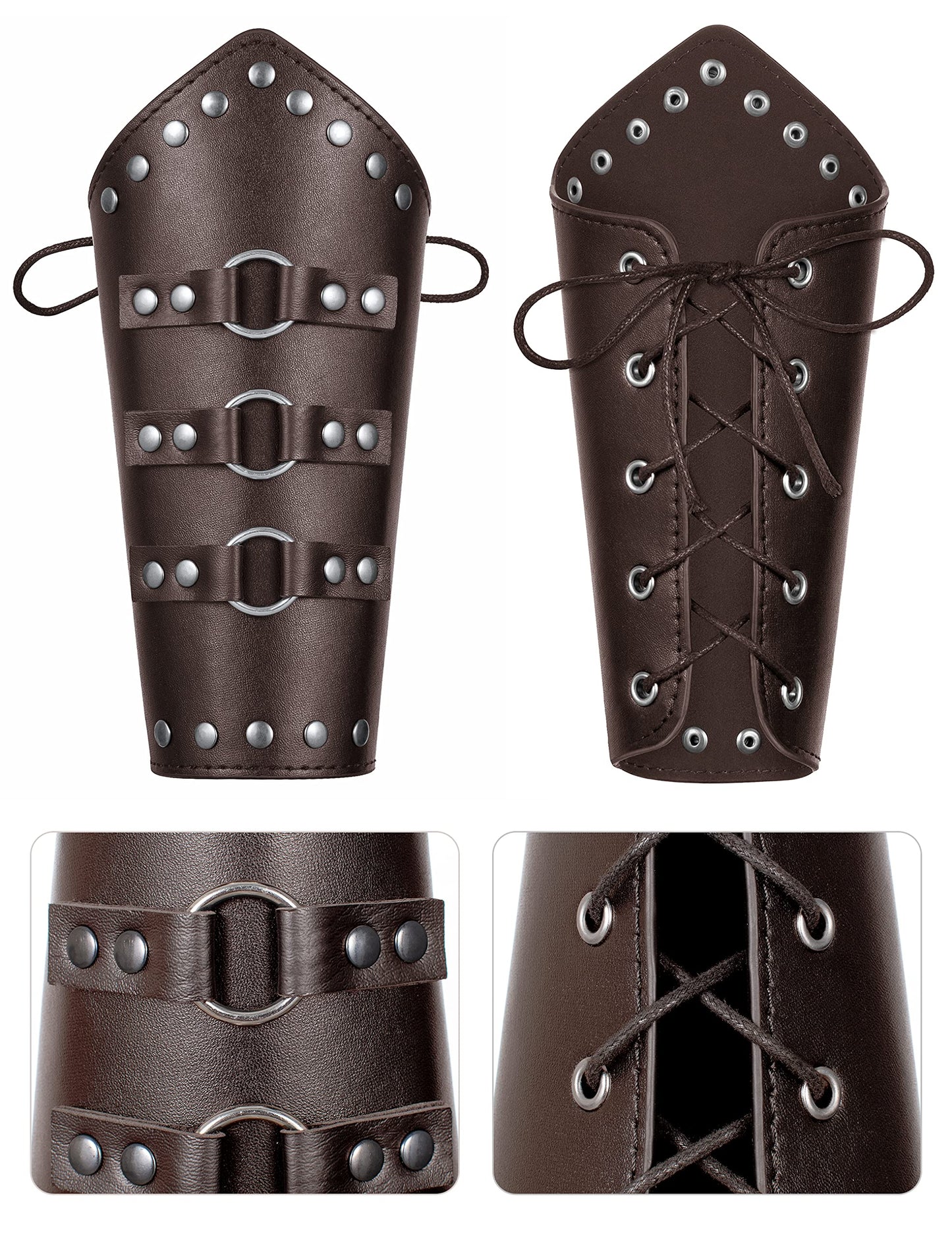 Medieval Knight Leather Belt Shawl