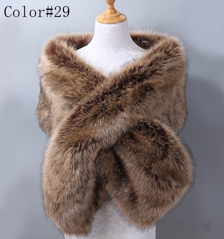 Faux Fur Viking Stole