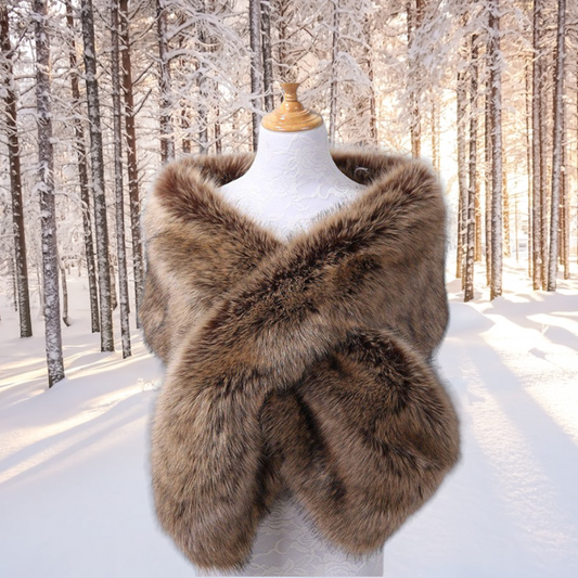 Faux Fur Viking Stole