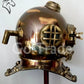 Mark V Antique Diving Divers Helmet Brass Steel Full Size Maritime Designer Gift