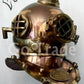 Mark V Antique Diving Divers Helmet Brass Steel Full Size Maritime Designer Gift