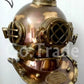 Mark V Antique Diving Divers Helmet Brass Steel Full Size Maritime Designer Gift