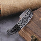 Irish Knot Celtics Viking Bangles Stainless Steel Women Men Jewelry Friendship Love Protection Amulet Cuff Bracelet with box