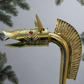 Medieval Celtic Deskford Carnyx 18 Gauge Brass Fully Playable Carnyx for Sale