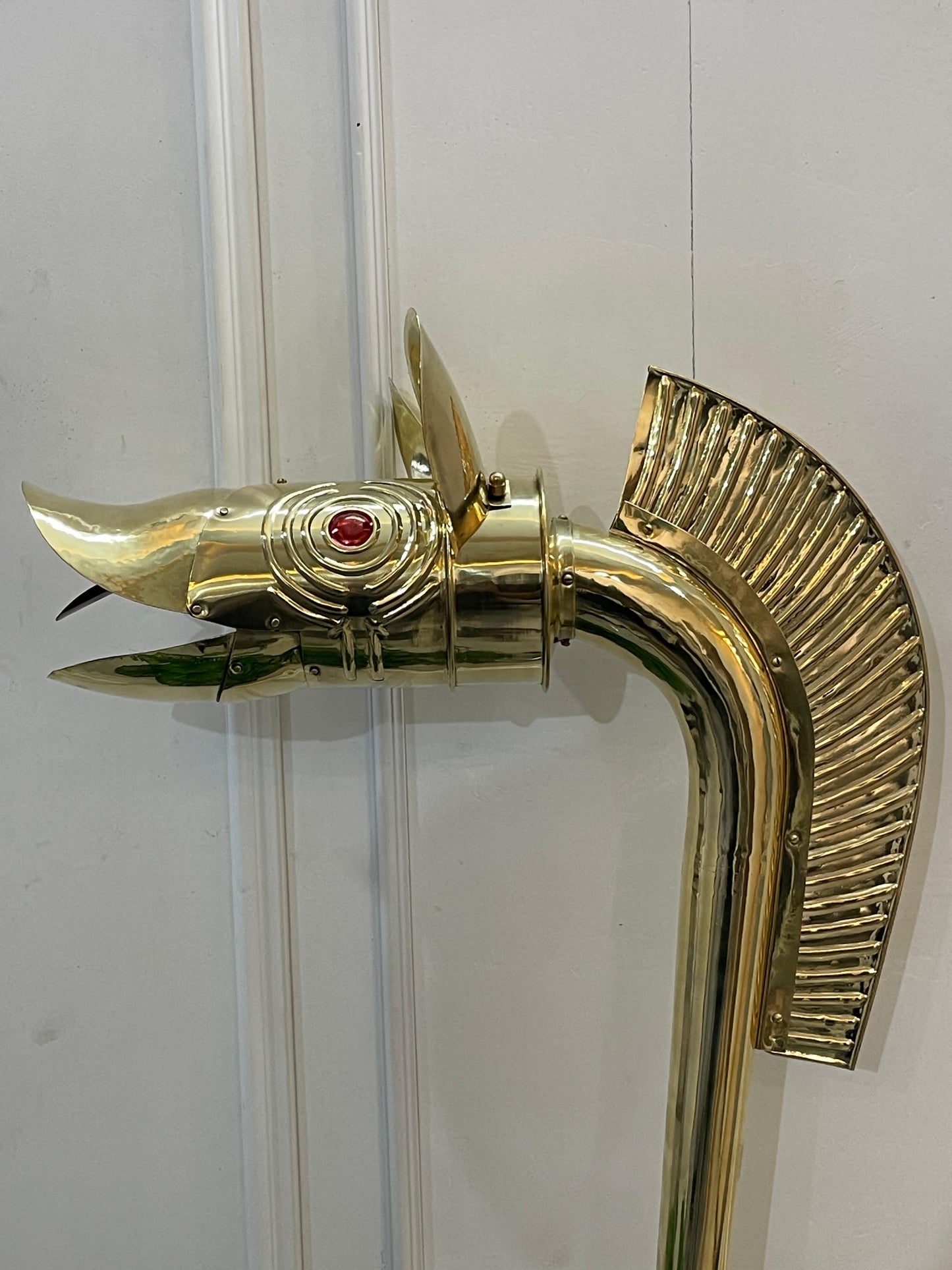 Medieval Celtic Deskford Carnyx 18 Gauge Brass Fully Playable Carnyx for Sale