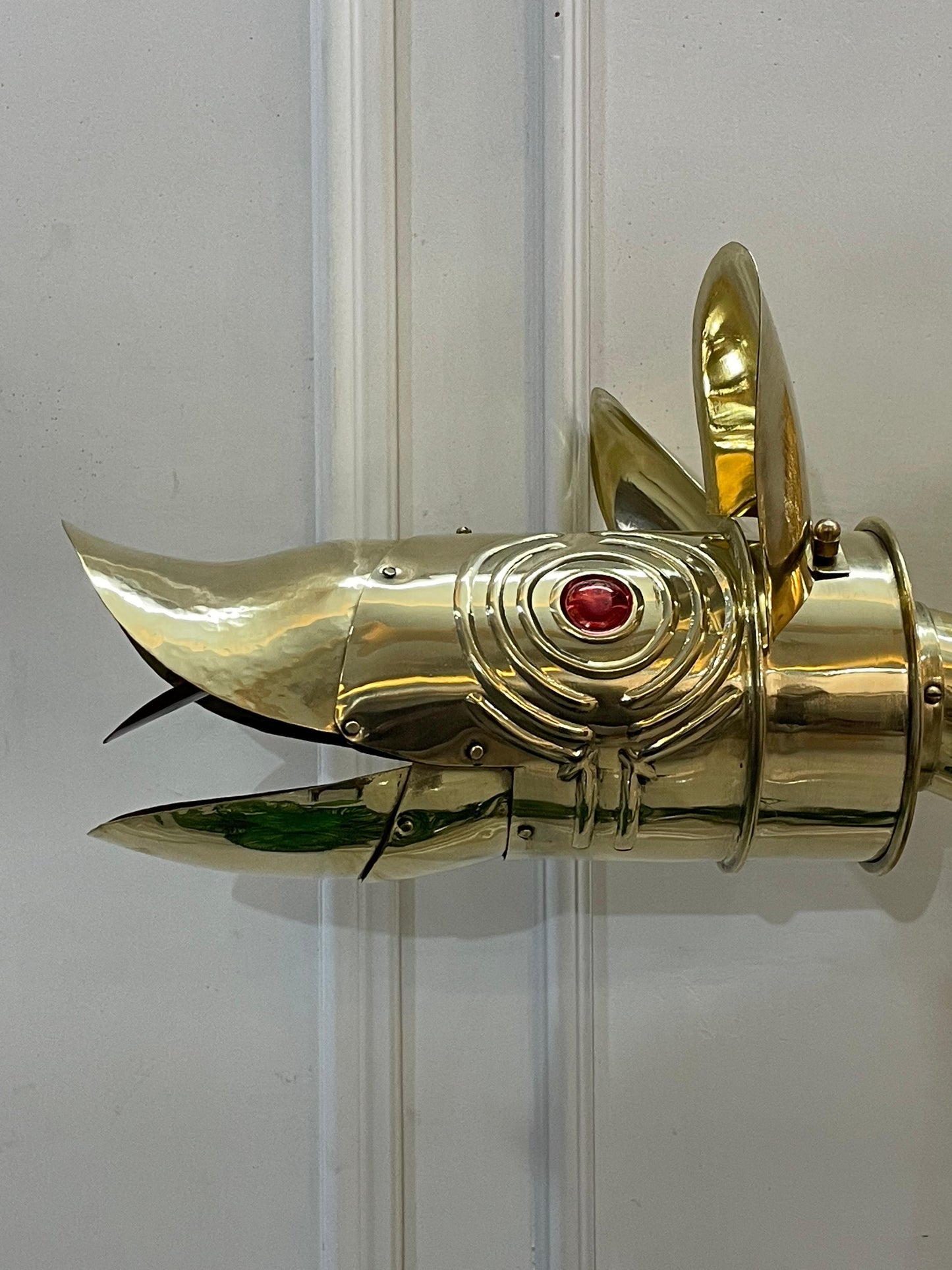 Medieval Celtic Deskford Carnyx 18 Gauge Brass Fully Playable Carnyx for Sale