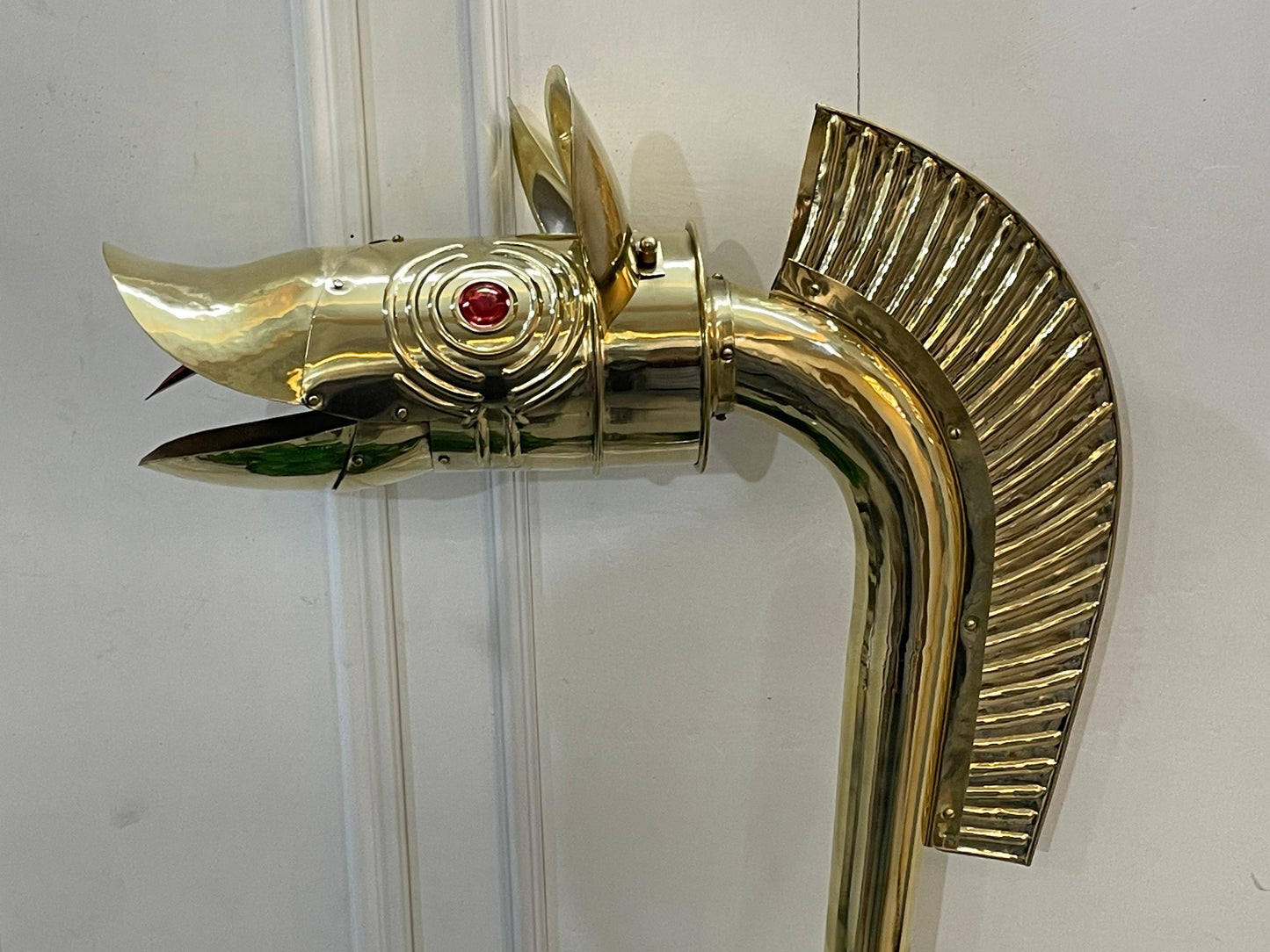 Medieval Celtic Deskford Carnyx 18 Gauge Brass Fully Playable Carnyx for Sale