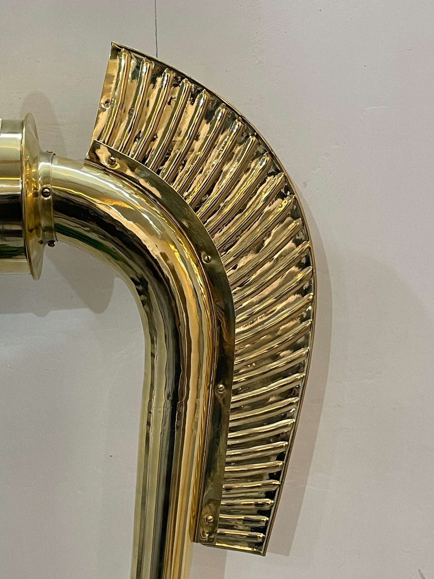 Medieval Celtic Deskford Carnyx 18 Gauge Brass Fully Playable Carnyx for Sale