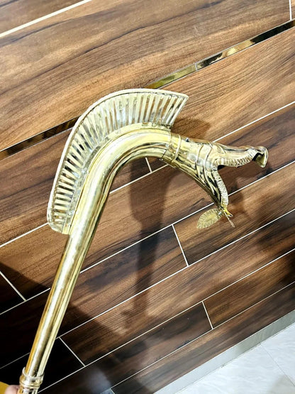 Brass Carnyx of Tintignac Celtic War Fully Playable Trumpet Horn Halloween Gift