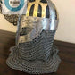 Silver Viking Helmet