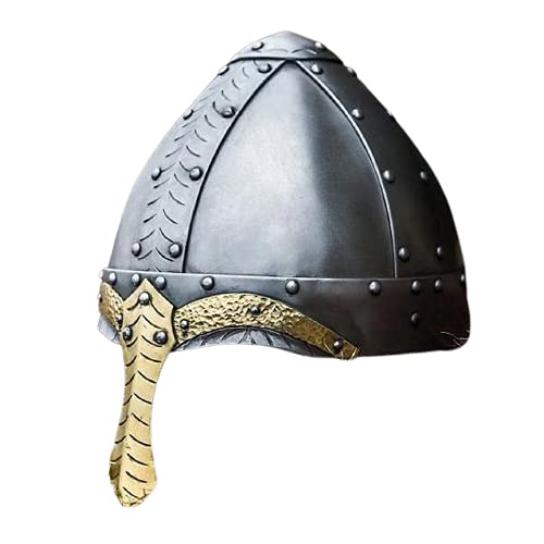 Norman Helmet Early medieval helmet used by Vikings and Normans - 18 Gauge Steel