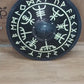 Vegvisir Norse Compass Smooth Viking Shield for LARP & Collection, 24"