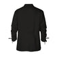 Men's Renaissance Shirt Pirate Medieval Viking top Linen Long Sleeved Halloween Costume X-Large Z2826ye