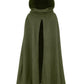 Women's Calf Length Cotton Lining Cloak