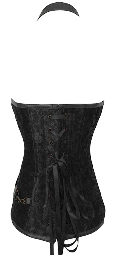 Alivila.Y Fashion Womens Steel Boned Retro Goth Steampunk Corset Small -  vikingshields