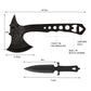 Black Steel Fenrir Throwing Axes and Throwing Knives 6 Pack