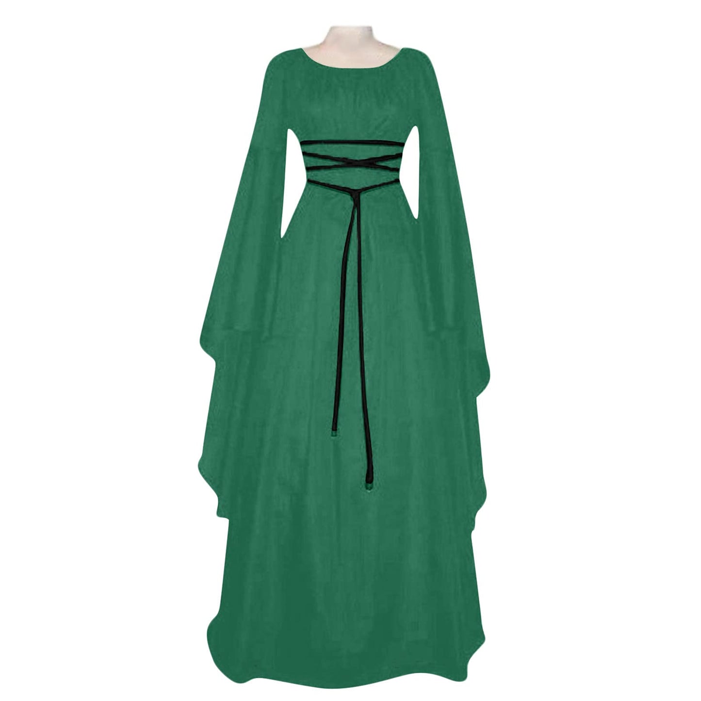 Wine Gothic Witch Medieval Wedding Dress Renaissance Dress for Women