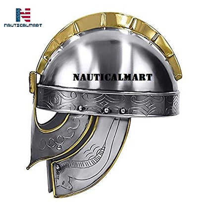Viking Wolf Ancient Armor Helmet Handcrafted