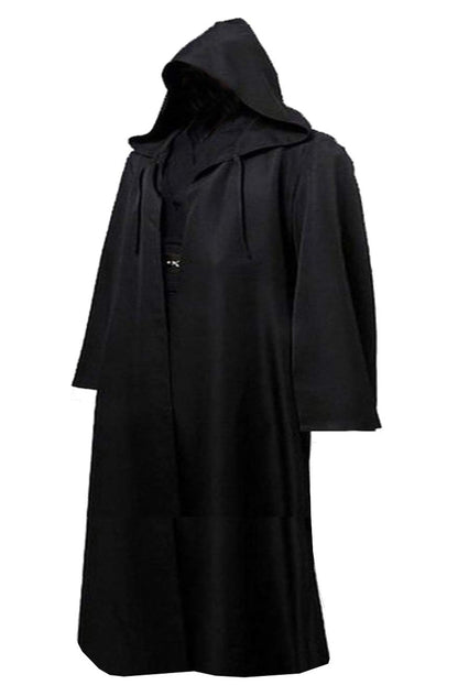 GOLDSTITCH Men Hooded Robe Cloak Knight Fancy Cool Cosplay Costume XX-Large Brown(cloak)