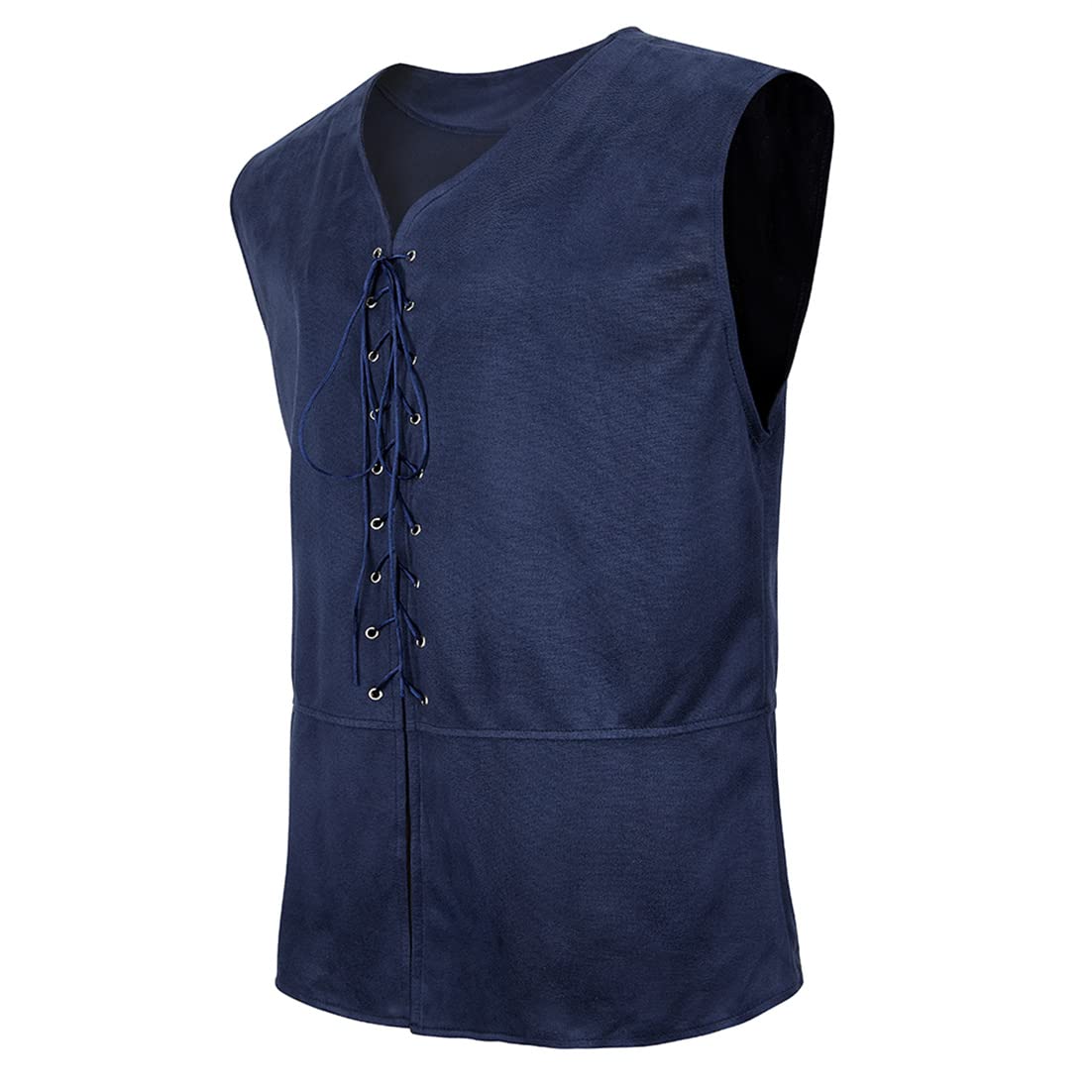 Haorugut Pirate Costume Men Pirate Vest