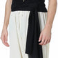 Mens Medieval Renaissance Pirate Costume, Sleeveless Lace-up Stand Collar Shirt, Men Pirate Vest, Viking Gothic Celtic Medium Brick red