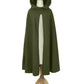 Women's Calf Length Cotton Lining Cloak