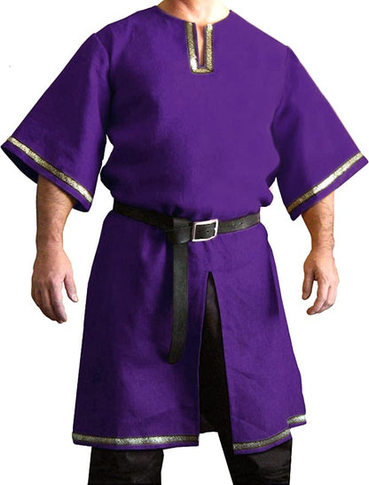 Medieval Knight Viking Tunic Men's Costumes