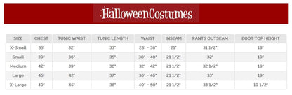 Mens Nordic Viking Costume Full Set
