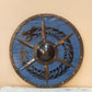 Hand Painted Dragon Wooden Viking Shield, 24" / 30"
