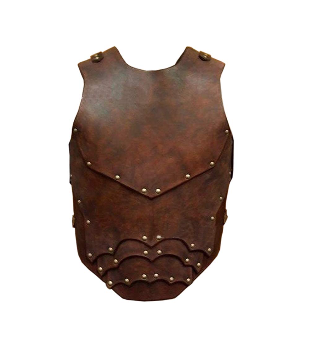 Medieval Chest Armor for Men Viking Leather Armour