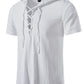 Modern Hemmed Summer Weight Cotton Tunic with Hood