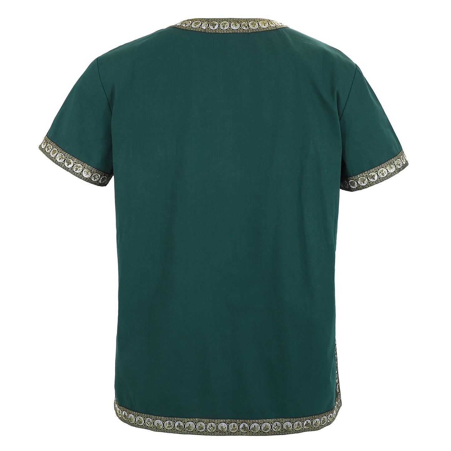 Mens Medieval Viking Costume Shirts Renaissance Vintage Tunic