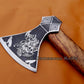 Handmade Hatchet Axe with Sheath