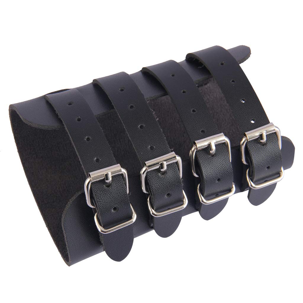 JAOYU Leather Bracers Arm Armor Viking Cuffs