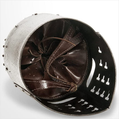 Medieval Spangenhelm/ Segmented Viking Knight Helmet
