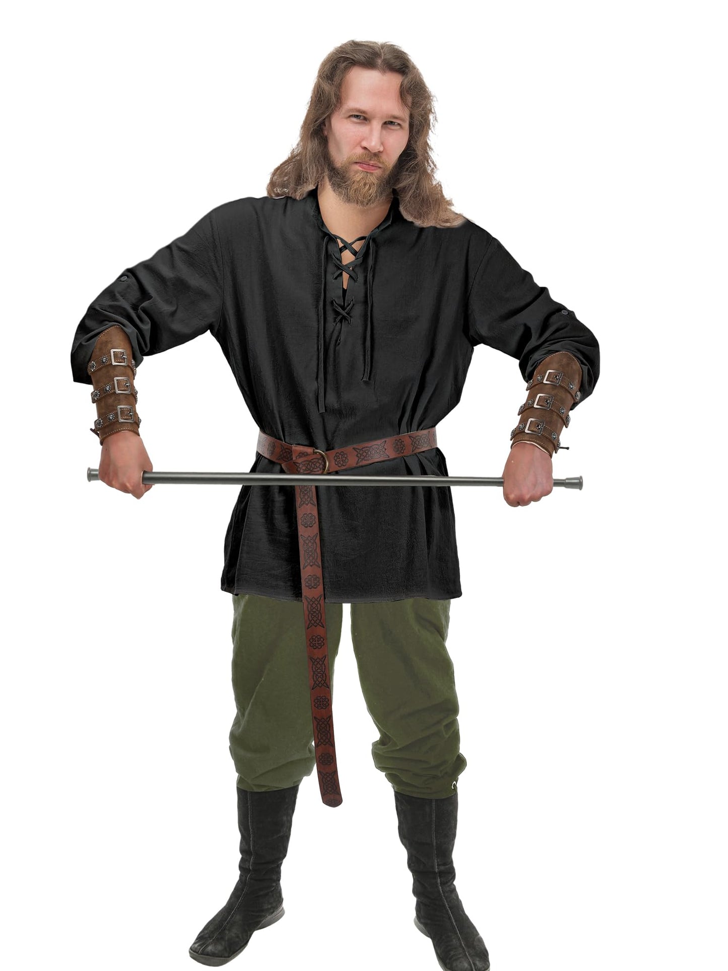 Halloween Men's Renaissance Costume Set 4 Pcs