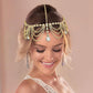 Campsis Gold Festival Sequins Head Chain Gyspy Headpiece Hair Accessories Jewelry for Women and Girls Style1