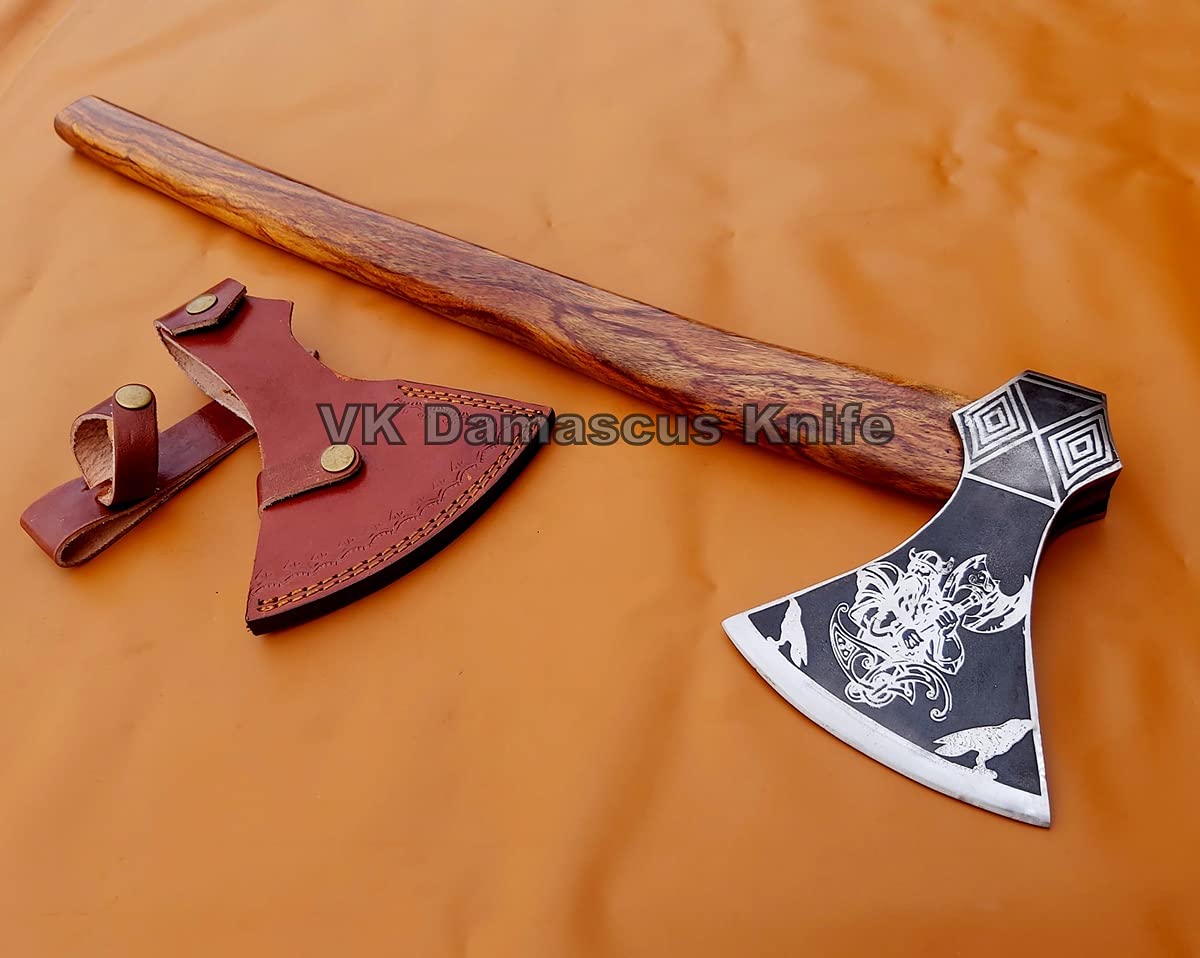 Handmade Hatchet Axe with Sheath