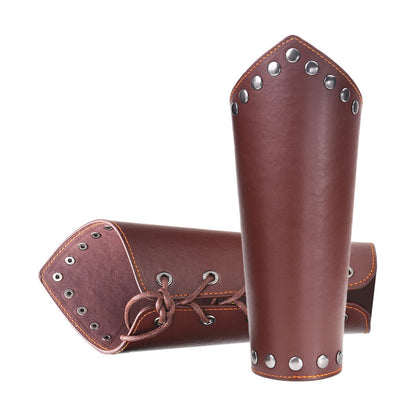 GORGECRAFT Leather Bracers Arm Armor