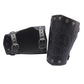 GelConnie Leather Gauntlet Wristband Viking Leather Arm Guard Medieval Armor Bracers Leather Armband Wrist Guards Cosplay Black Leather Bracers