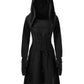 Womens Renaissance Costumes Hooded Robe Lace Up