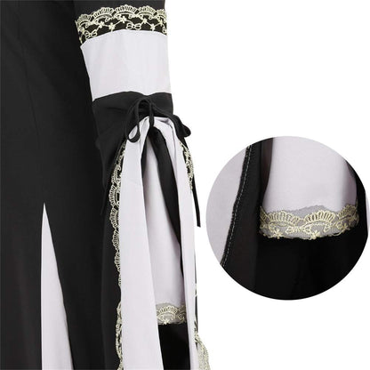 Renaissance Dresses for Women Medieval Costume Irish Long Over Dress Victorian Vintage Halloween X-Large 6508-dark Green