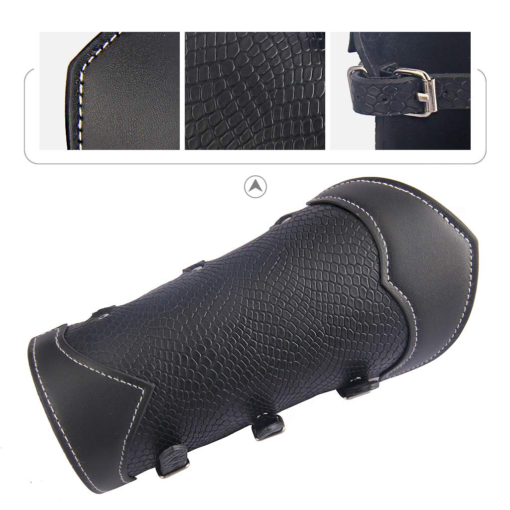 Leather Gauntlet Wristband Medieval Archery Bracers