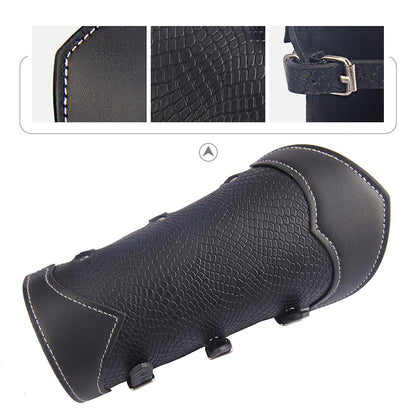 JAOYU Leather Bracer Medieval Vambrace Wrist Armor Arm Cuff Viking Arm Guard Leather Gauntlet Wristband LARP Accessories 2PCS Jyph060-brown