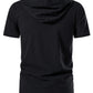 Modern Hemmed Summer Weight Cotton Tunic with Hood
