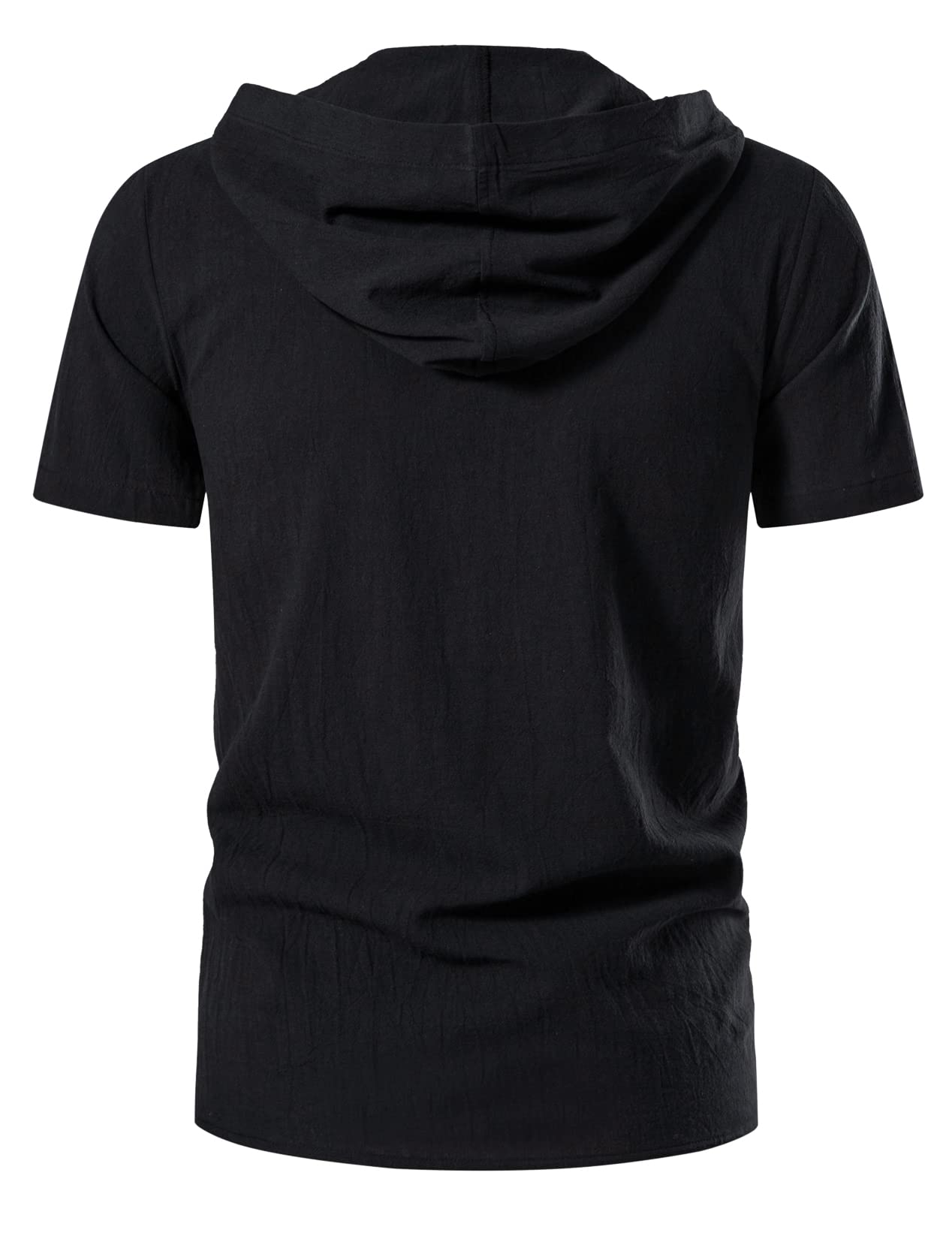 Modern Hemmed Summer Weight Cotton Tunic with Hood